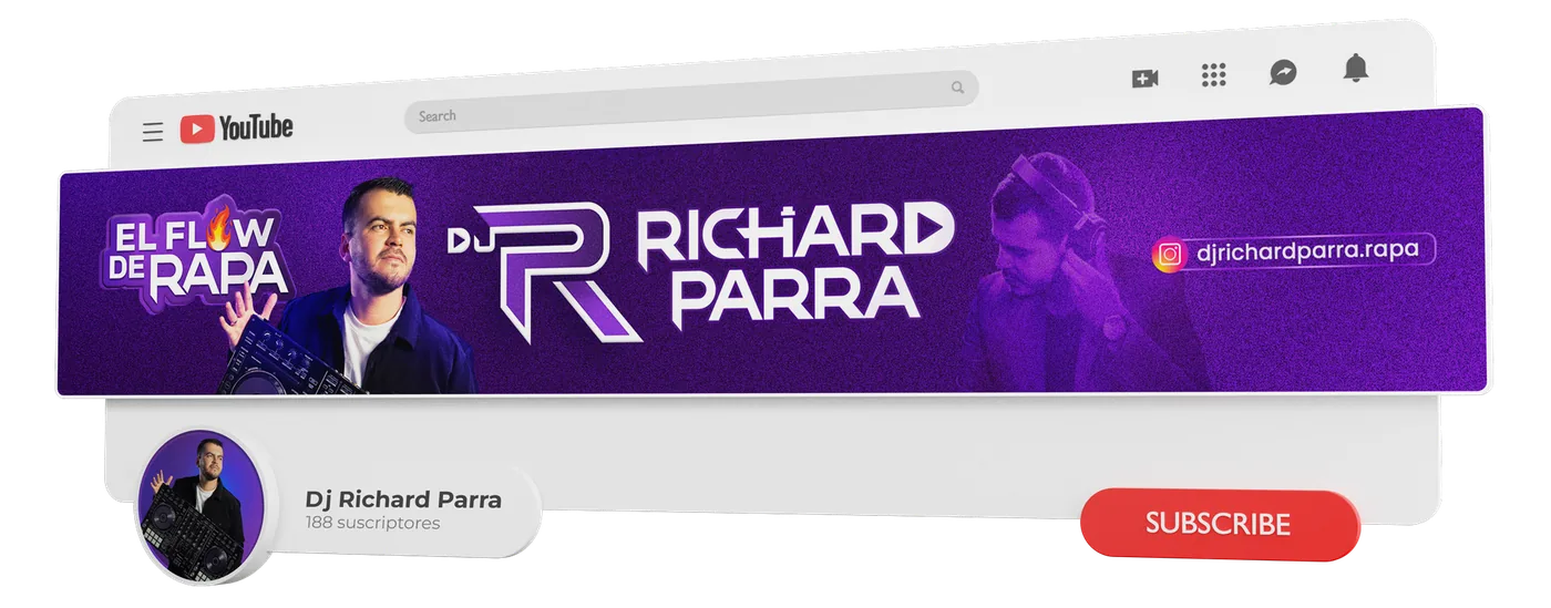 Canal de YouTube de DJ Richard Parra